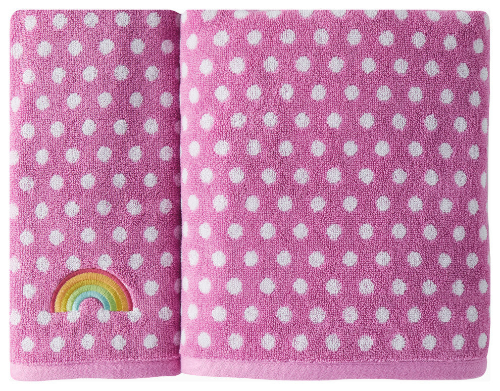 SKL Home Rainbow Cloud Bath Towel