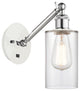 Innovations 317-1W-WPC-G802-LED 1-Light Sconce, White and Polished Chrome