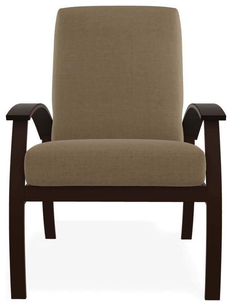 Belle Isle Cushion Deep Seating Outdoor Armchair, Wren/Kona