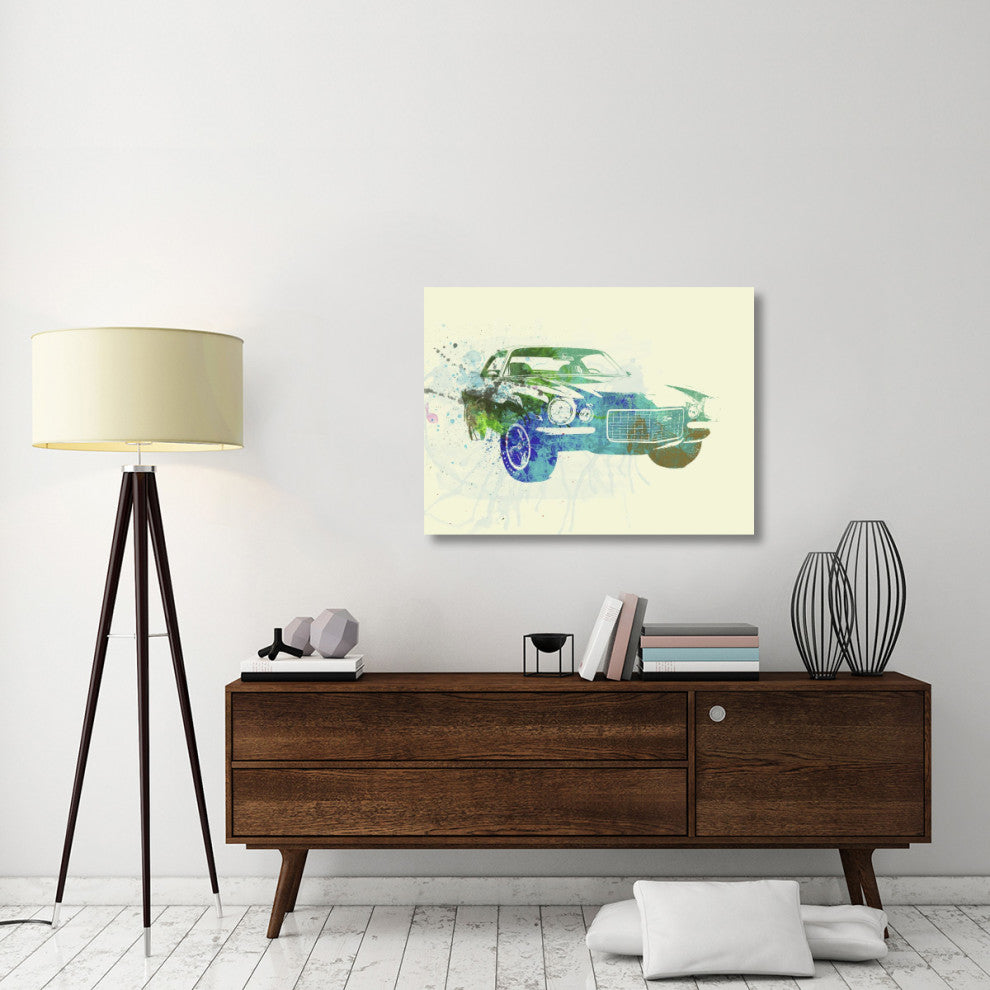 "Chevy Camaro Watercolor" Fine Art Print