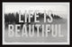 "Life Is Beautiful III" Framed Painting Print, 12x8