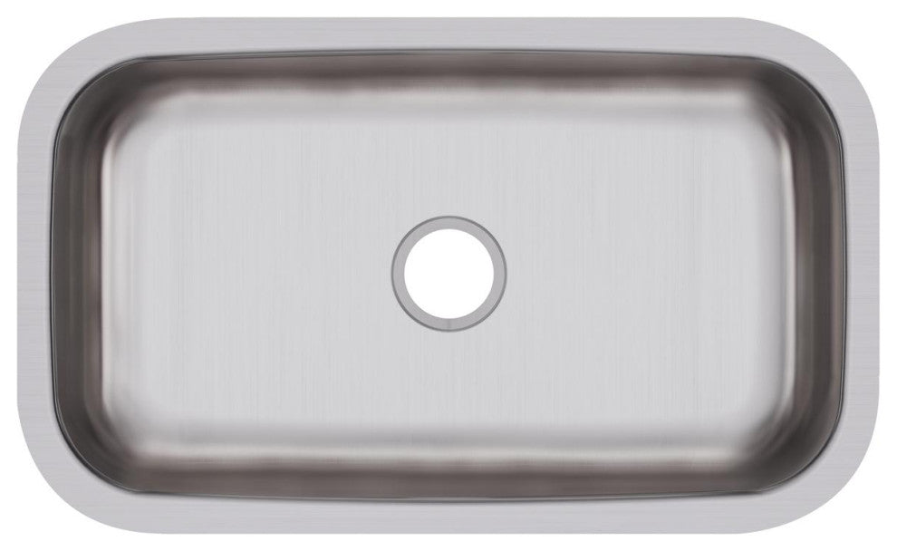 DCFU2816 Dayton Stainless Steel 30-1/2" x 18-1/4" Undermount Sink