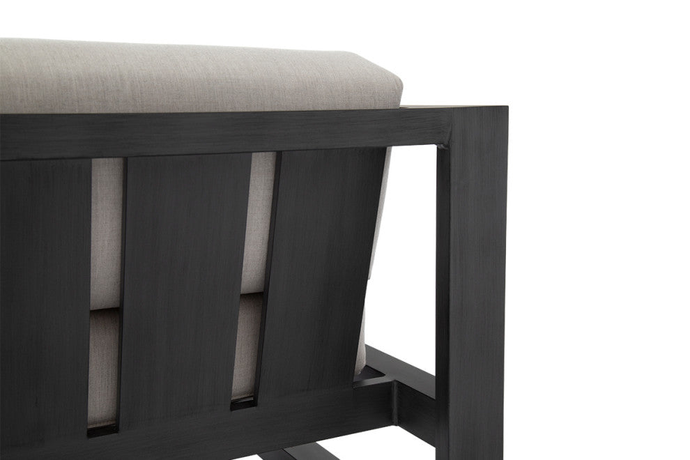 Redondo Weather-Resistant Frame Outdoor Swivel Club Chair