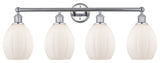 Innovations 616-4W-PC-G81 Eaton 4 Light Bath Vanity Light, Polished Chrome