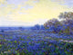 Julian Onderdonk Field of Bluebonnets under Cloudy Sky Wall Decal