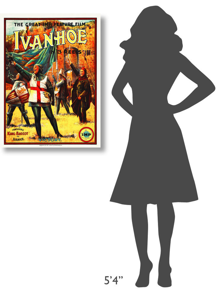 "Ivanhoe" Stretched Canvas Giclee by Hollywood Photo Archive, 24x32"