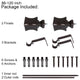UTOPIA ALLEY 3/4 Inch Curtain Rod - Curtain Rods For Windows, Oil Rubbed Bronze, 86"-120"
