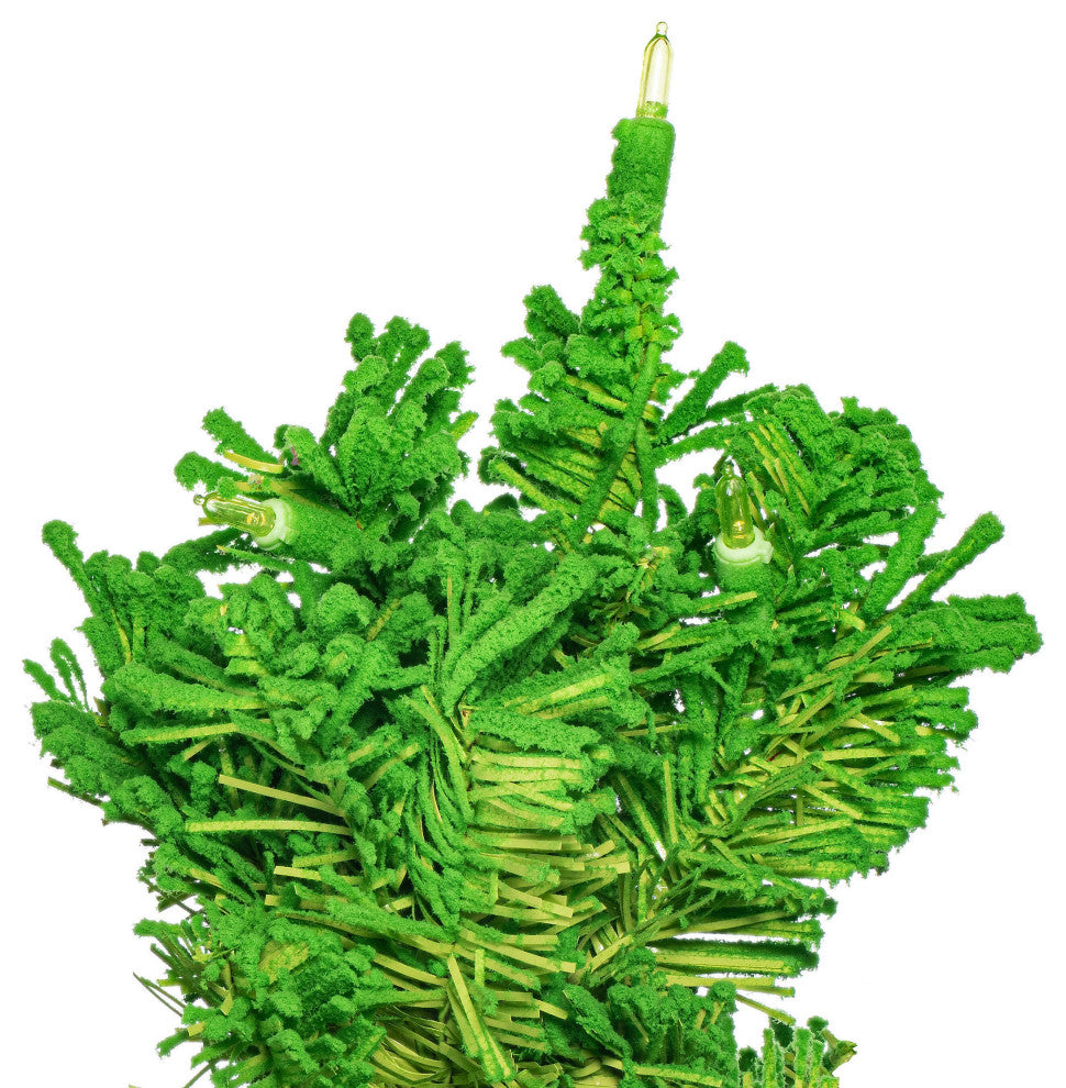 Vickerman Flocked Lime Fir Artificial Christmas Tree