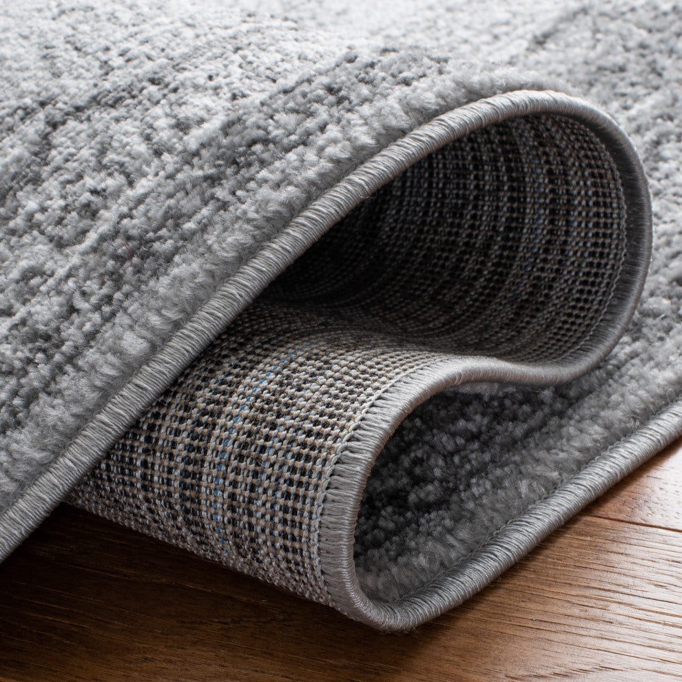 Safavieh Adirondack Collection, ADR108 Rug, Light Grey/Dark Grey, 4'x6'