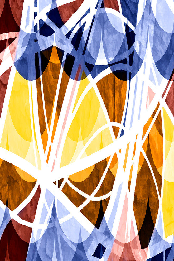"Jazzy Two" Paper, 40"x60"