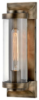 Hinkley Pearson Medium Wall Mount Lantern, Burnished Bronze