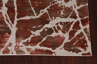 Abstract Transitional Turkish Oriental Rug Contemporary Carpets, 9'10" X 7'10"