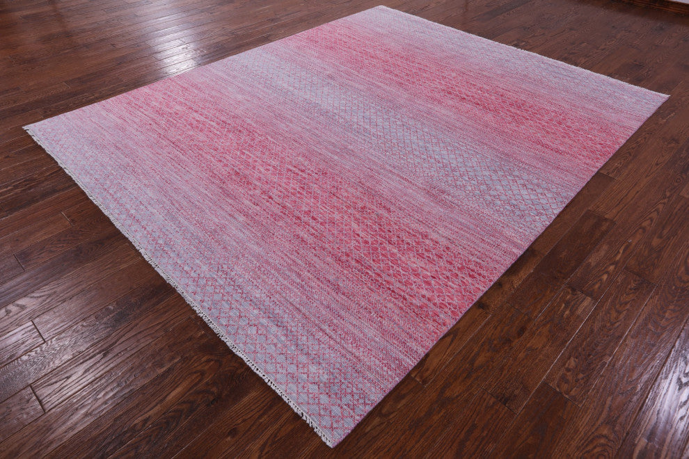 Savannah Grass Hand Knotted Wool Rug 8' 1" X 9' 9" - Q13207