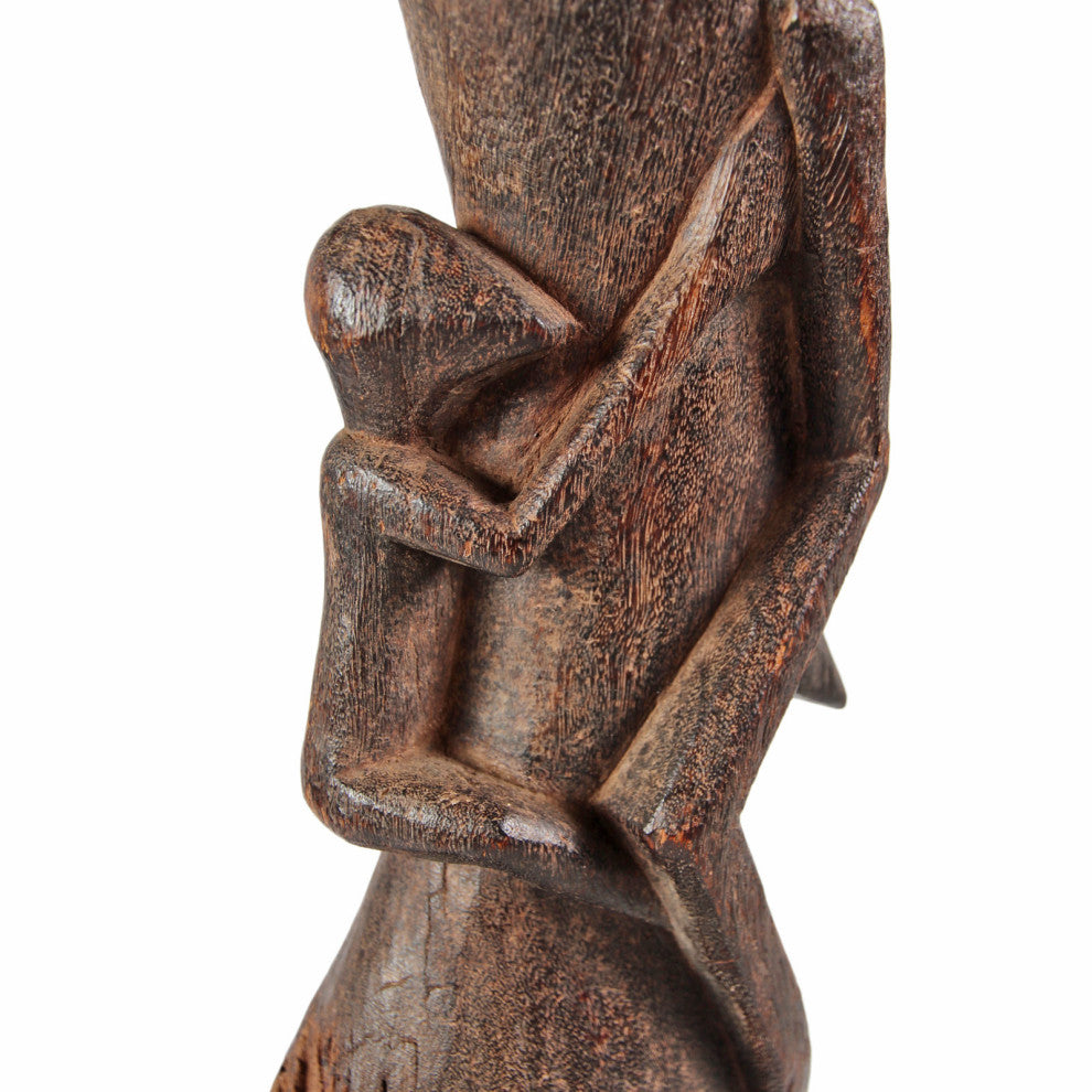 Consigned Afo Nigerian Bird Figure Female
