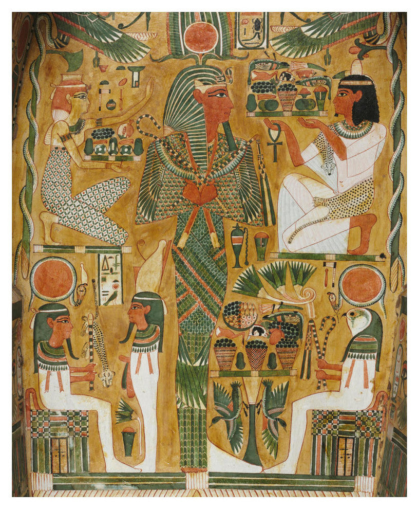 "Coffin of Bakenmut (interior detail), c. 1000-900 BC" Paper Art, 19"x24"