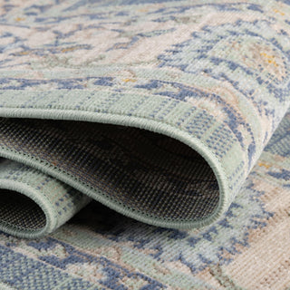 Rug Unique Loom Whitney French Blue Square 8' 0 x 8' 0