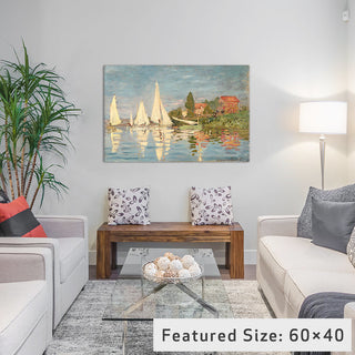 Regatta at Argenteuil, c.1872  by Claude Monet