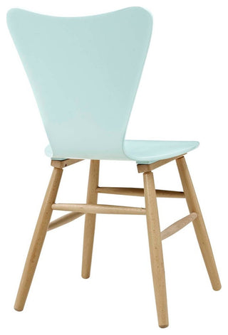 Cascade Dining Chair Set of 2, Light Blue