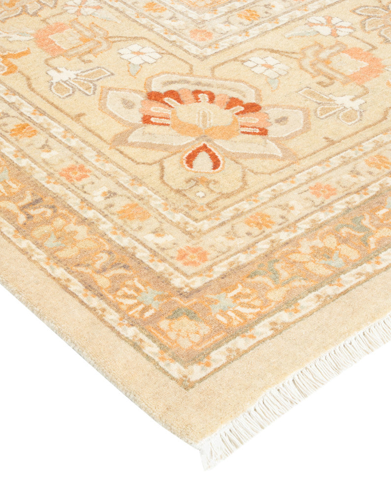 Mogul, One-of-a-Kind Hand-Knotted Area Rug Yellow, 8'4"x10'5"
