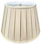 Royal Designs Empire English Pleat Lamp Shade, Beige, 11x18x12, Single