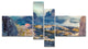Beautiful Lacatelli in National Park, Landscape Canvas Print, 60"x32", 4 panels