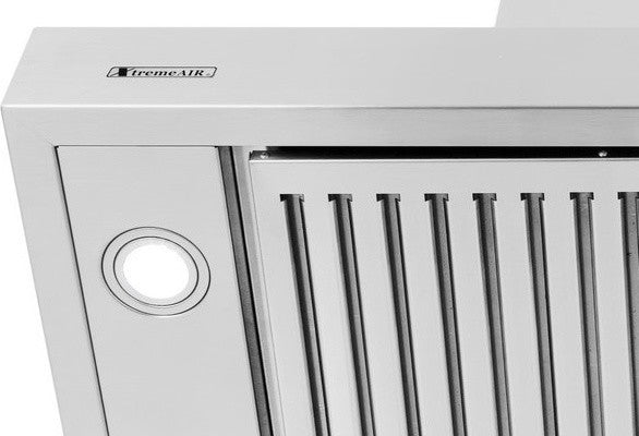 XtremeAir PX06-I48 48 Inch Island Mount Range Hood In Stainess Steel With Easy C