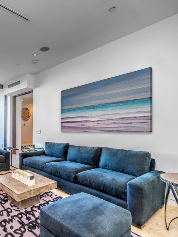 "Shoreline" Print on Canvas, 60"x30"