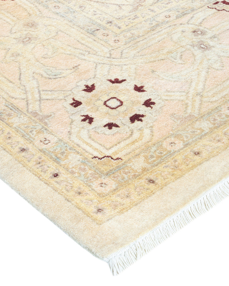 Ximena, One-of-a-Kind Hand-Knotted Area Rug Ivory, 9'2"x12'2"