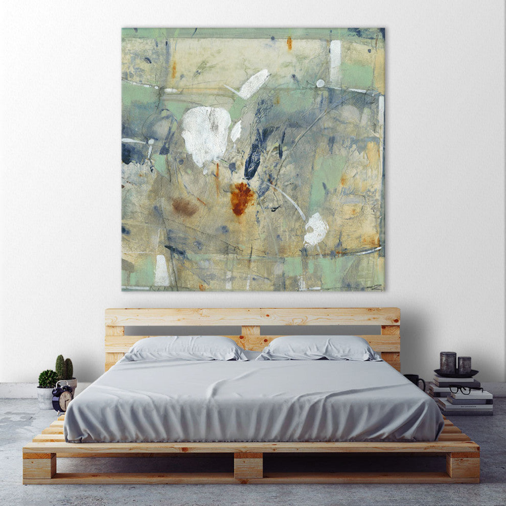 "Clash II" Fine Art Giant Canvas Print, 54"x54"