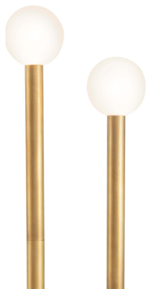 Happy Floor Lamp, Brass
