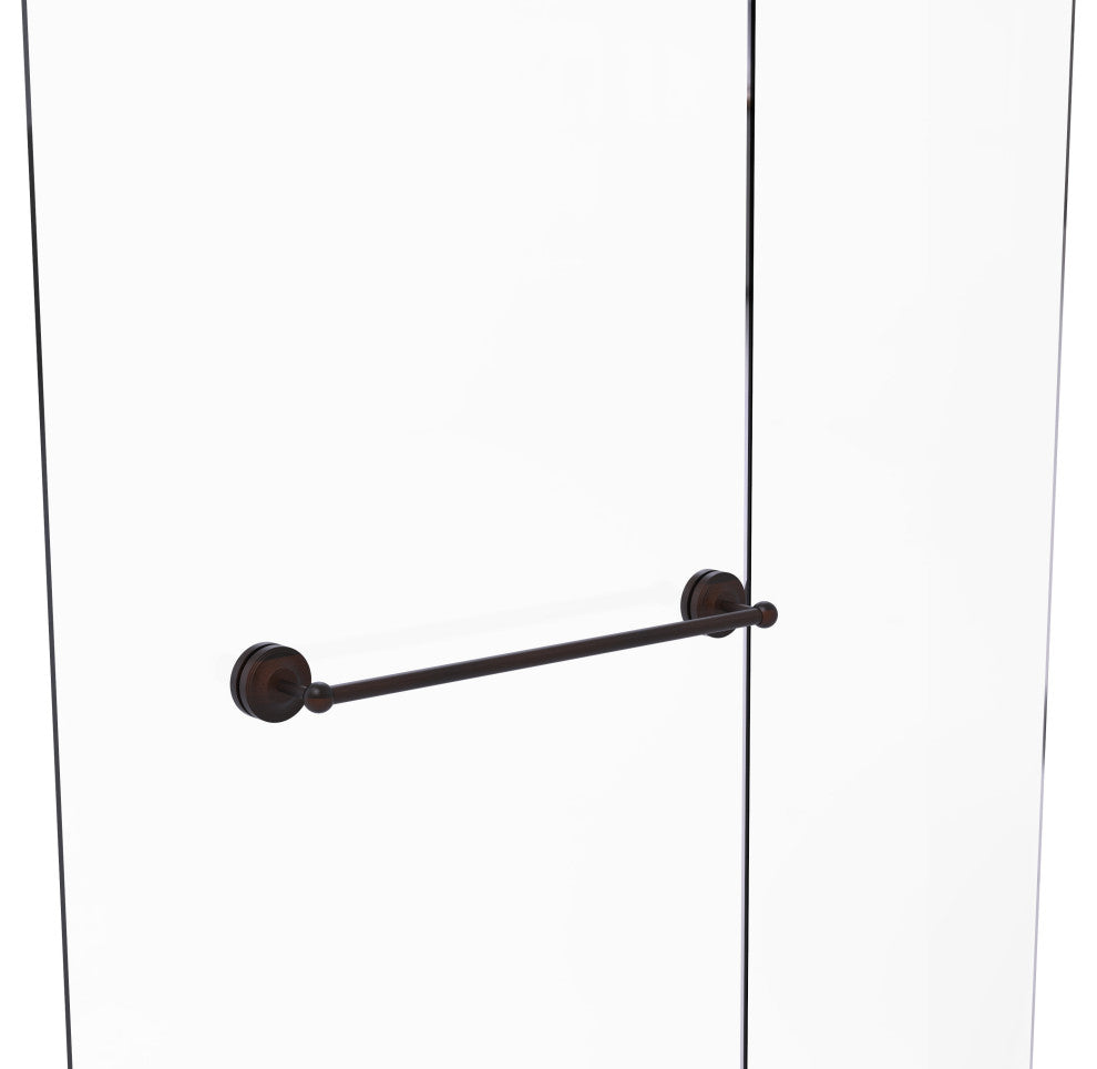 Prestige Regal 24" Shower Door Towel Bar, Venetian Bronze