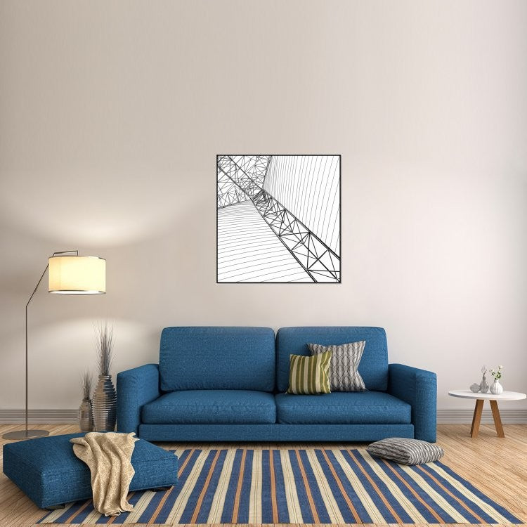 The Abstract, 40"x40"