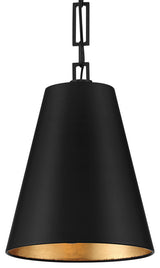 Crystorama Lighting Group 8685 Alston 2 Light 10"W Mini Pendant - Matte Black /