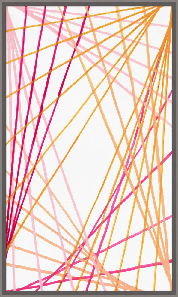 Brightly Colored Rays 1, Giclee Reproduction Artwork