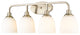 Alberta 4 Light 30" Modern Gold Vanity Light