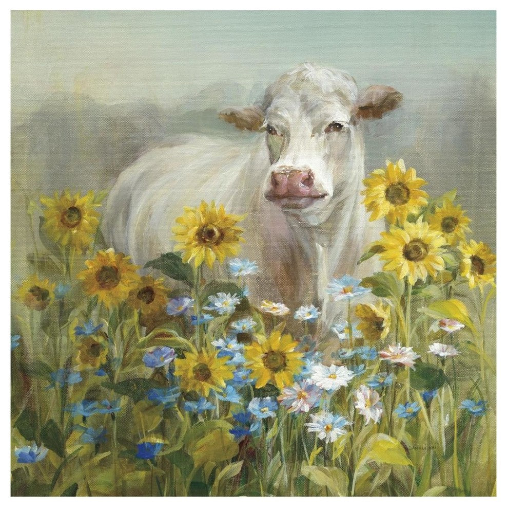 "Farm and Field I v2 Crop" Digital Paper Print by Danhui Nai, 26"x26"