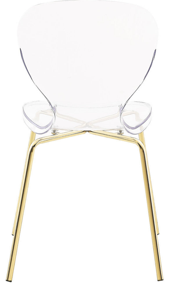 Clarion Dining Chair (Set of 2), Gold