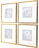 Leaf Study Artwork 4-Piece Set