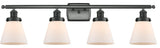 INNOVATIONS LIGHTING 916-4W-BK-G61 Small Cone 3 Light Bath Vanity Light