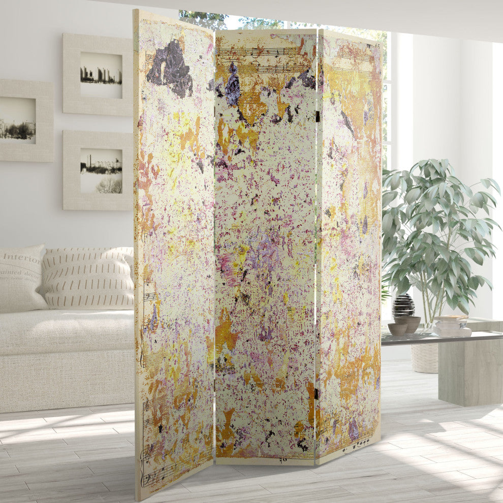 6' Tall Bebop Canvas Room Divider