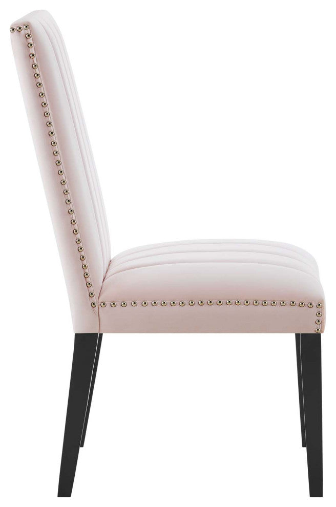 Catalyst Performance Velvet Dining Side Chairs - Set of 2