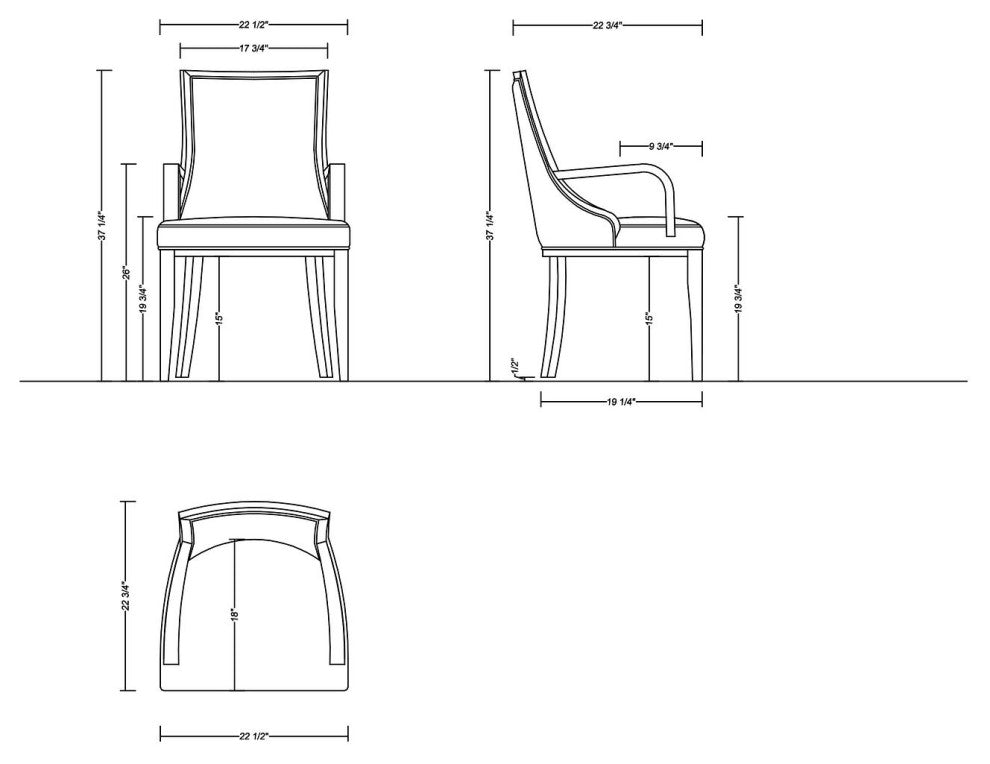 Manhattan Comfort Grand Dining Armchair, Tan, Set of 2