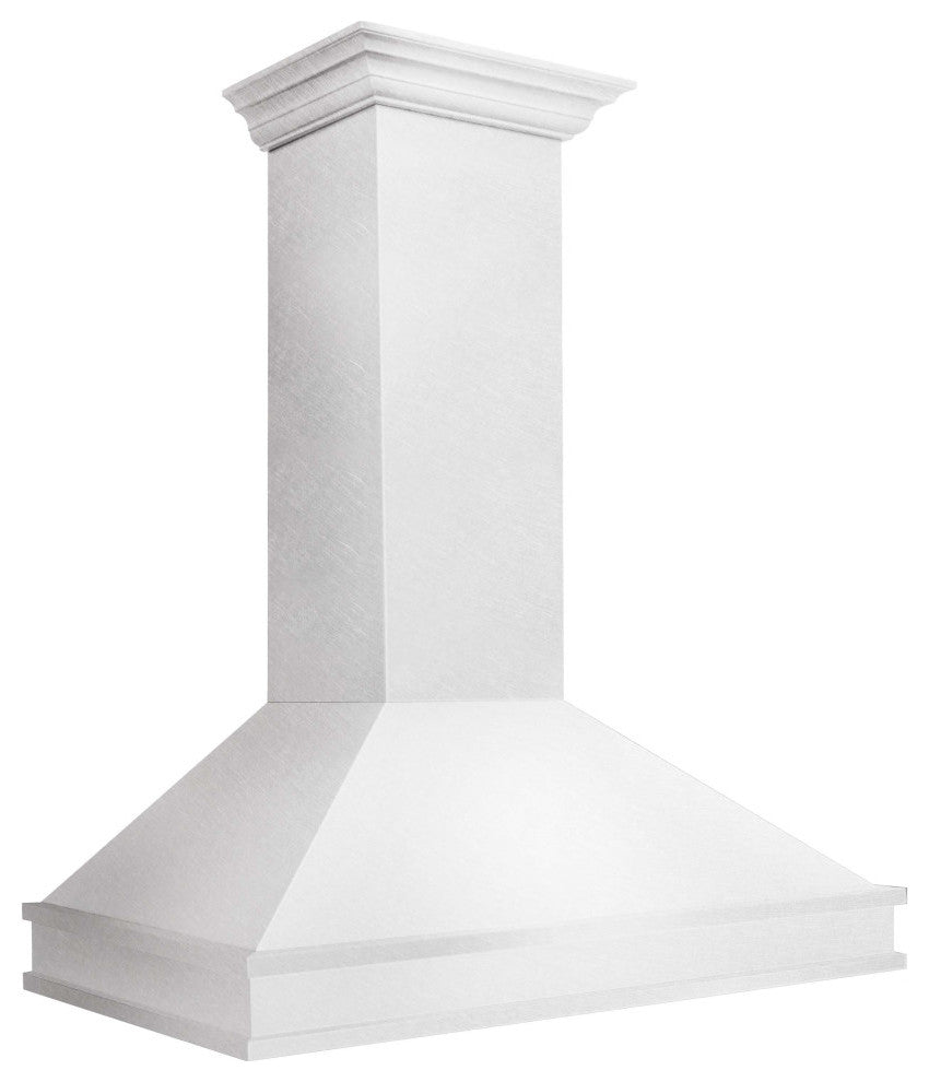 ZLINE 48" Designer Series Wall Mount Range Hood, DuraSnow, 8656S-48