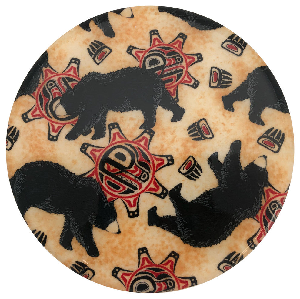 Andreas Bear Claws Trivet, 8" Round