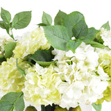 Pear and Hydrangea Centerpiece Arrangement