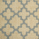 DII Burlap Bin Lattice Gray Round Small 9x12x12"
