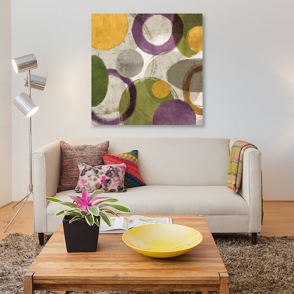 "Aha II" by Brent Nelson, Canvas Print, 26"x26"
