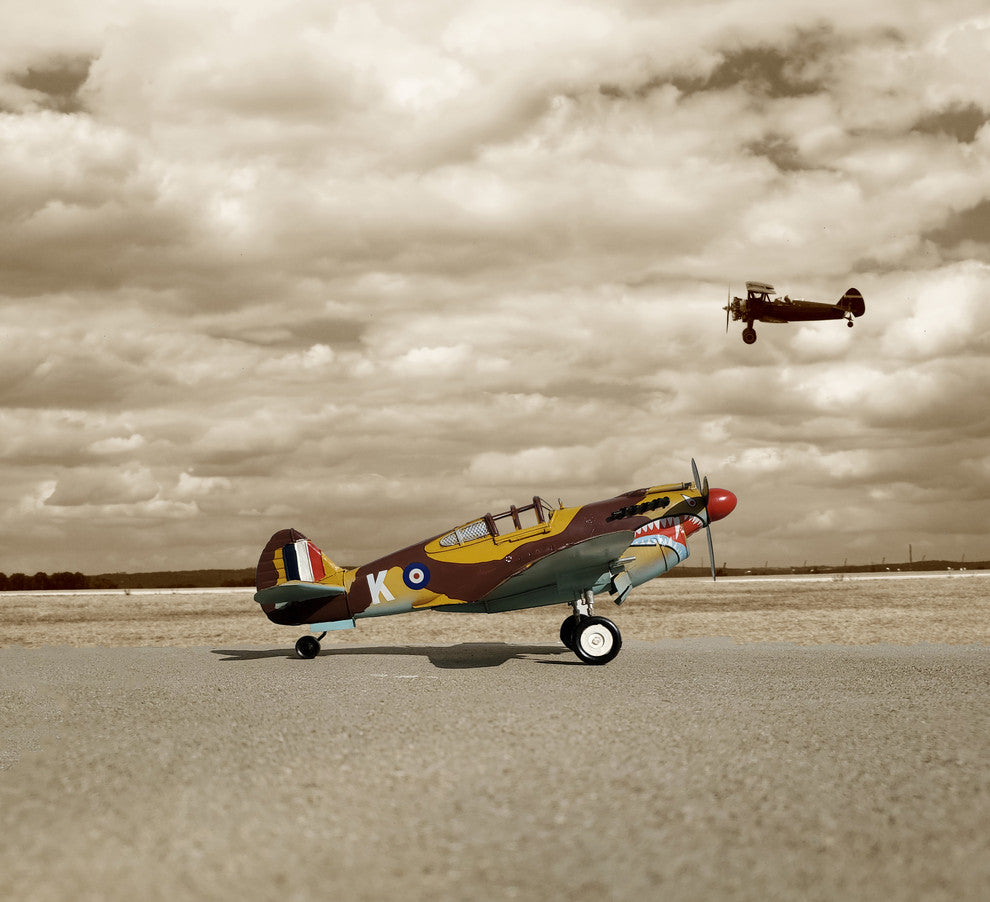 1941 Curtiss Hawk 81A Metal Handmade Scaled Model Metal scale model Airplane