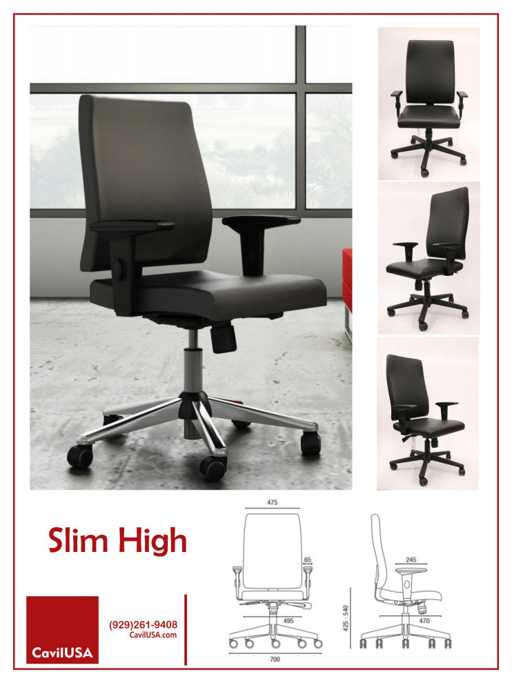 Slim Office Chair