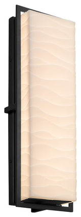 AVALON Large LED Outdoor Wall Sconce - Rect